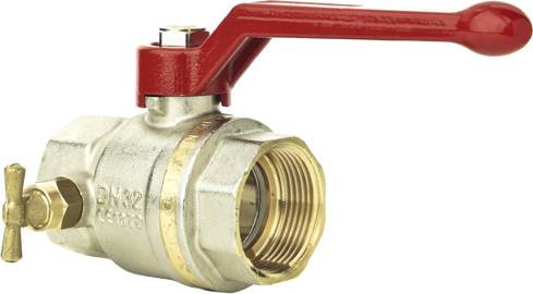 Шаровой кран Danfoss BVR-D со спускником Ду 32